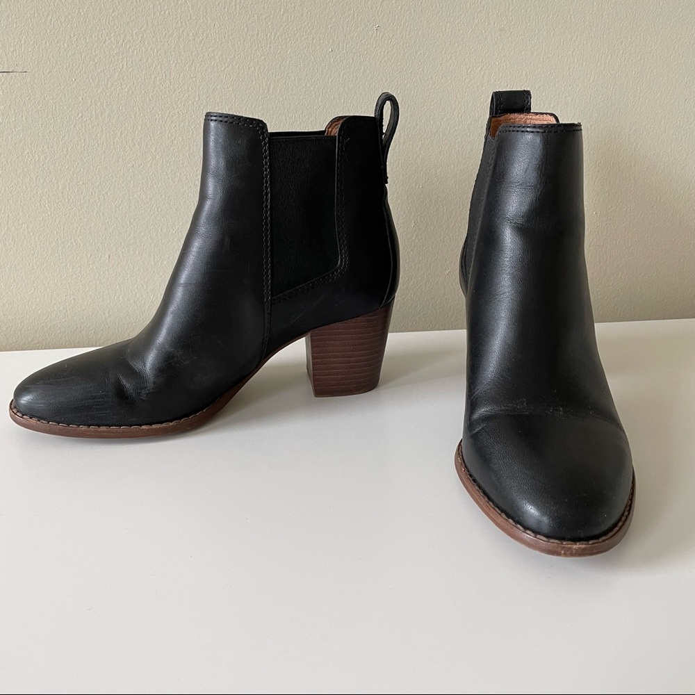 Madewell the Regan Boot Black Leather